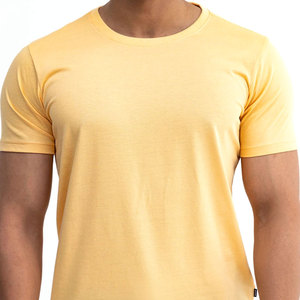 Camiseta de Manga Corta para Hombre, 100% Algodón Tejido, Transpirable, de Secado Rápido, Estilo Urbano, Logotipo Personalizado, MOQ Bajo, Venta al Por Mayor - Product Image 1