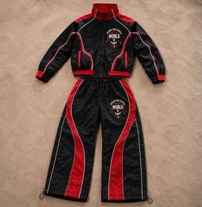 Custom Mens <b>Reflective</b> <b>Jacket</b> Pants Set Night <b>Running</b> Tracksuit Lightweight Streetwear Outdoor Wear OEM ODM Factory - Product Image 6
