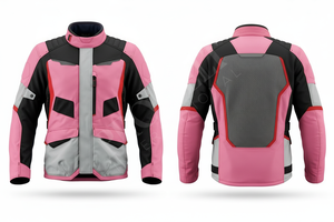 Veste de moto en tissu corduroy de haute qualité 100%, protection intégrale personnalisée, veste de moto de course robuste - Product Image 5