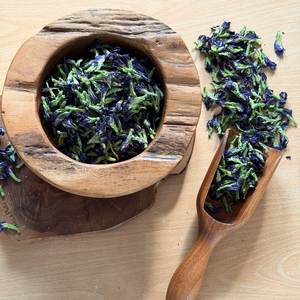 Thé aux feuilles de fleur de pois papillon séchées en vrac, biologique, pour la santé et l'amincissement, saveur Asie du Sud-Est Vietnam, 100% pur - Product Image 4