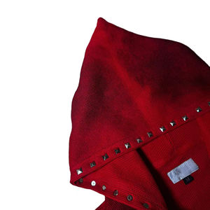 2026 Sweat à capuche zippé pour homme, personnalisé, délavé à l'acide, effet vieilli, patchwork, strass, coupe oversize et carrée, brodé - Product Image 6