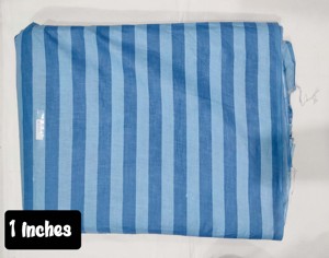 1 inch Stripes Printed 100% Cotton Breathable Lightweight <b>Fabric</b> for Girls Summer Apparel Shirts & Dress - Product Image 3