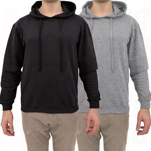 Men Cotton Hoodie Soft Midweight Fleece Pullover Hooded Sweatshirt Cozy Durable Everyday Fashion Hoodie Casual Sports Outdoor - Product Image 1