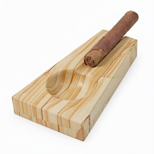 Cenicero Trapezoidal de Cigarros de Madera de Teca y Mármol, Hecho a Mano, Irrompible, con Diseño Personalizado al por Mayor - Product Image 1