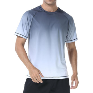 Factory Direct Rash Guard <b>Men</b> Custom <b>Compression</b> <b>Shirt</b> Sublimation Print Quick Dry Gym Fitness Sportswear - Product Image 6