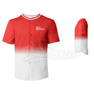 Camiseta de Béisbol Personalizada con Nombre y Número, Uniforme Deportivo Transpirable de Manga Corta, Camisetas de Béisbol - Product Image 4