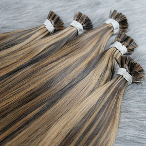 Extensions de Cheveux Humains Remy Vietnamiens de Luxe à Pointe Plate de Haute Qualité Prix de Gros - Product Image 1