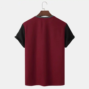 T-shirts décontractés d'été 100 % coton pour hommes en gros - Respirants et à séchage rapide, tailles personnalisées, service OEM, fabriqués au Pakistan - Product Image 2