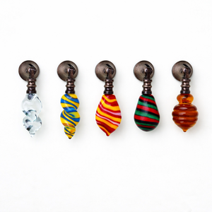 Bulk Artistic Glass Drop <b>Drawer</b> <b>Knobs</b> Vintage Hanging Style Cabinet <b>Pulls</b> Multicolor Decorative Furniture <b>Knobs</b> <b>and</b> <b>Pulls</b> - Product Image 1