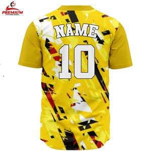 Maillot de baseball grande taille à manches courtes de haute qualité - Séchage rapide, respirant, 100 % polyester, écologique, service OEM, usage sportif - Product Image 6