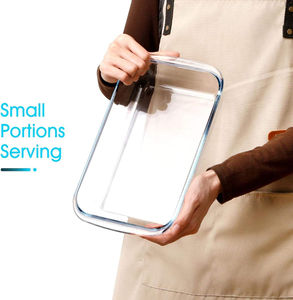 Bandeja Rectangular Profunda para Hornear Pasta y Lasagna, Calidad Premium, Apta para Horno y Lavavajillas, Cazuela de Gres con Tapa - Product Image 2