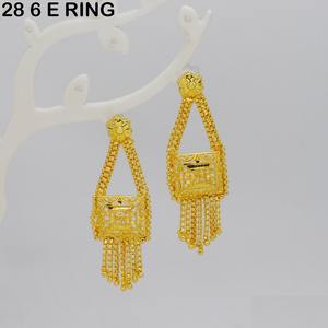 Traditional Farming Look Indian Festival Traditional New design Premium Quality <b>Artificial</b> Long Earrings Tassel Drop Earrings - Product Image 2