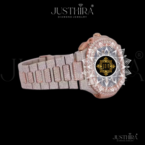 Reloj de Cuarzo con Diamantes de Moissanita Cuadrados de Acero Inoxidable de Alta Calidad para Hombre, Manecillas Luminosas, Resistente al Agua, Diseño Clásico, Precio Más Bajo - Product Image 4