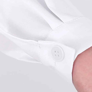 เสื้อกาวน์แพทย์สำหรับทันตกรรม เสื้อกาวน์ยาวสีขาวสำหรับห้องปฏิบัติการ เสื้อกาวน์สำหรับมืออาชีพสำหรับผู้ชาย - Product Image 2