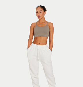Top Deportivo con Tirantes para Mujer, Logotipo Personalizado, Top Corto de Yoga a la Moda, Sujetador Deportivo con Relleno Extraíble, Transpirable y Ligero - Product Image 2
