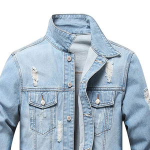 Brand New Winter Warm Patchwork Solid Color <b>Men</b> <b>Denim</b> <b>Jacket</b> Waterproof & Eco-Friendly 2025 Latest Design in Bulk Quantity - Product Image 4