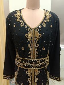 Vestido islámico de Abaya, caftán islámico de jalabiya, batik, caftán, Jilbab, ABAYA musulmana - Product Image 6