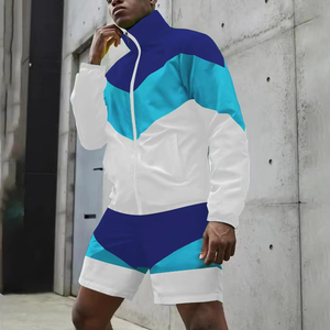 High Quality Men <b>Techwear</b> Tracksuit Reflective Windbreaker <b>Jacket</b> Pants Set Outdoor Sports Custom Logo OEM - Product Image 3