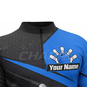 Camiseta de Boliche Personalizada al por Mayor, Ropa Deportiva Informal Colorida con Servicio OEM, Diseño de Sublimación en Oferta - Product Image 6