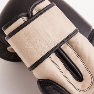 Leather Made High Quality Non-Slip Boxing Gloves Adjustable Wrist <b>Strap</b> Customizable Color Logo Accept Custom Designs for Men - Product Image 6