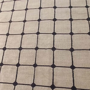 Handmade Checkered Wool Jute Area Rug Natural Woven Geometric Dhurrie Kilim Farmhouse Boho Floor Rug Living Room Bedroom Decor - Product Image 4