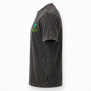 Custom <b>Men</b> Distressed T <b>Shirt</b> Cotton Blend Material Faded Wash Effect Comfortable Loose Fit Short Sleeve Modern Streetwear OEM - Product Image 5