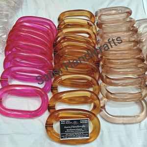 Chaînes en résine de bonne qualité avec combinaison de couleurs, maillons de très grande taille et couleurs claires/multicolores disponibles en modèle à motifs - Product Image 4