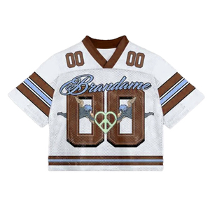 New Premium Materials American Football Jersey Printing American Football Wear Breathable Patterns Men American Football Jersey - Product Image 4