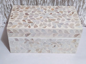 Indian Manufacturing <b>Unit</b> Stylish Classic Mother Pearls Box Displaying Decorative box by blossom craft india - Product Image 3
