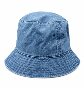 Sombrero de Pescador Unisex Plegable con Estampado de Mezclilla Rosa, Protección Solar Informal para Uso en la Playa y al Aire Libre - Product Image 5