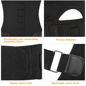 Supporto Lombare Magnetico Regolabile Unisex, Correttore di Postura per Schiena Superiore, Clavicola e Spalle, Dispositivo di Correzione e Trazione - Product Image 4