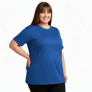 Camiseta Corta de Mujer Lisa de Alta Calidad con Efecto Desgastado por el Sol, Fabricada a Medida al por Mayor - Product Image 2