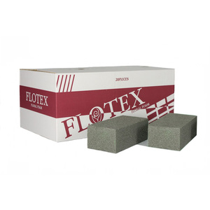 Fournisseur en gros de premier plan : Brique de mousse florale sèche de qualité supérieure, taille moyenne, fournitures essentielles pour fleuristes, prête à l'exportation - Product Image 1