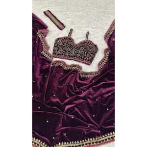 ชุดราตรีสวยงานปาร์ตี้ใส่ส่าหรีพร้อมลำดับ - Product Image 4