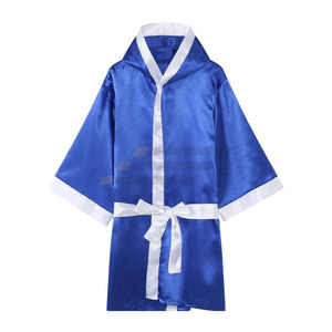 Bata de Boxeo de Nuevo Diseño para Hombre, Bata Deportiva de Boxeo, Kimono de Jiu Jitsu, Disfraz con Logotipo Personalizado, Bata de Boxeo de Poliéster de Alta Calidad para Hombre - Product Image 5