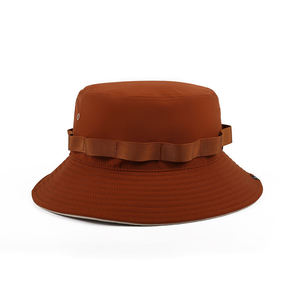 Chapeau de pêcheur en toile personnalisé, imperméable, à séchage rapide, avec cordon coupe-vent, chapeau de pêcheur pour la randonnée - Product Image 4