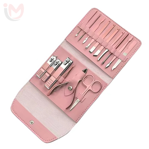 Professional Portable 10-in-1 Stainless Steel <b>Nail</b> Clipper <b>Kit</b> with Remover Cutter Nipper Manicure Pedicure DIY Set - Product Image 2