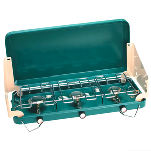 Le nouveau <span class=keywords><strong>barbecue</strong></span> pliable à 3 brûleurs sans cuisinière électrique à <span class=keywords><strong>gaz</strong></span> de camping en plein air portable en gros - Product Image 4