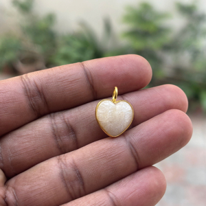 จี้รูปหัวใจประดับควอตซ์ดูร์ซี่ เงินแท้ 925 งานแฮนด์เมด เครื่องประดับสำหรับผู้หญิงสำหรับงานปาร์ตี้ - Product Image 1