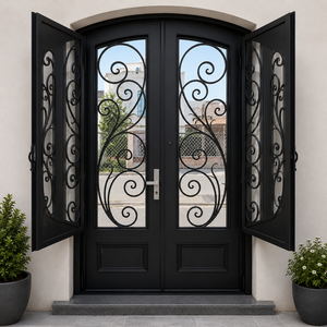 Transformez votre propriété avec des portes en fer forgé élégantes, des portes en fer sur mesure haut de gamme et des œuvres d'art décoratives intemporelles en fer. - Product Image 1