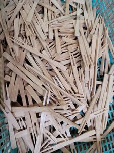 Eco-Friendly Bamboo Cocktail Forks Toothpicks 3.5 Inch Natural Bamboo Party Catering <b>Dessert</b> Fruit VIETCHOICE 2026 - Product Image 4