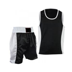 Conjunto de Uniforme de Boxeo de Alta Calidad, Ropa Ligera para Entrenamiento y Combate con Servicio de Bordado Personalizado - Product Image 1
