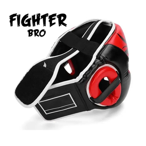 หมวกป้องกันศีรษะสำหรับมวย MMA หนังเทียม สำหรับฝึกซ้อมมวยไทยและการต่อสู้ - Product Image 1