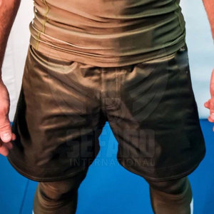 Shorts MMA confortables à taille élastique en vente, légers, vente en gros, shorts de Jiu Jitsu Kimono MMA - Product Image 5