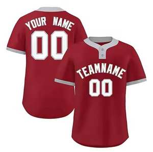 Camiseta de Béisbol Personalizada de Alta Calidad, Profesional, Transpirable, de Secado Rápido, Poliéster, Impresión por Sublimación Completa, Tallas Grandes, Venta al Por Mayor - Product Image 6