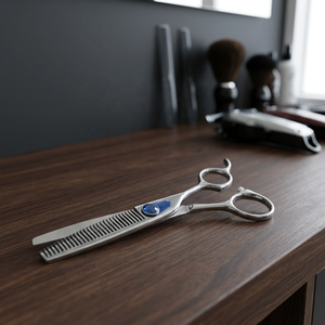 Tijeras de Peluquería Profesionales ASAP de 6 Pulgadas para Diestros, de Acero Inoxidable, con Hojas Afiladas y Puntas Redondeadas, Mango Largo - Product Image 4