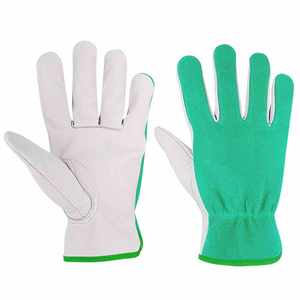 Guantes de Mecánico de Cuero Vacuno, Talla Grande, Resistentes a la Abrasión, para Manejo Automotriz, Trabajo al Aire Libre y Uso Industrial - Product Image 6