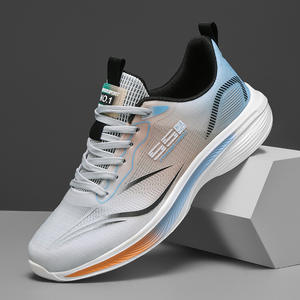 2026 New Style Soft-soled Lightweight Cushioning Anti-slip <b>Running</b> Shoes Fashionable Leisure Shoes Breathable <b>Sock</b> Closure Shoes - Product Image 4