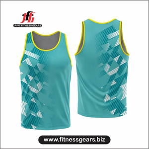 <b>Men's</b> Vest Customized Sublimated Quick Dry Running Vest <b>Mens</b> Quick Dry Reflective Racer Back Marathon <b>Singlet</b> Running Vest - Product Image 3