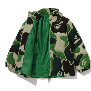 Chaqueta de Plumón para Hombre, Resistente al Agua, Ecológica, Personalizada, Ligera, Cortavientos, con Capucha, Cierre de Cremallera, Tejida, Sólida, para Invierno - Product Image 2